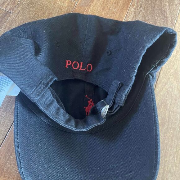 Black Polo Ralph Lauren Cap - Picture 2 of 3